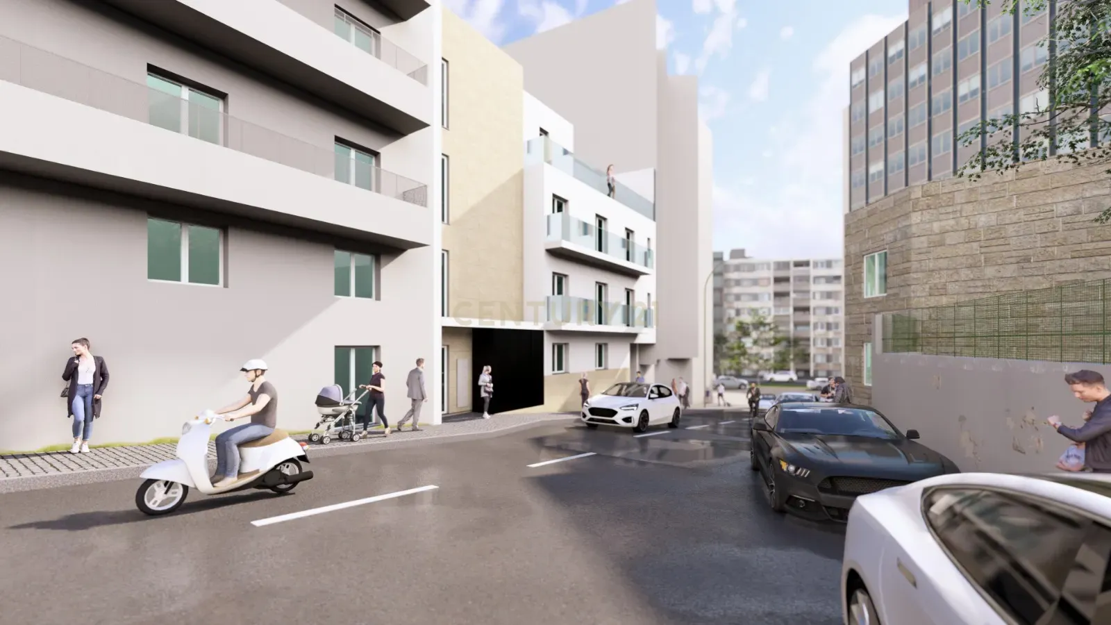 Apartamento T3 de Nova Construção com Excelente Terraço de 85m²