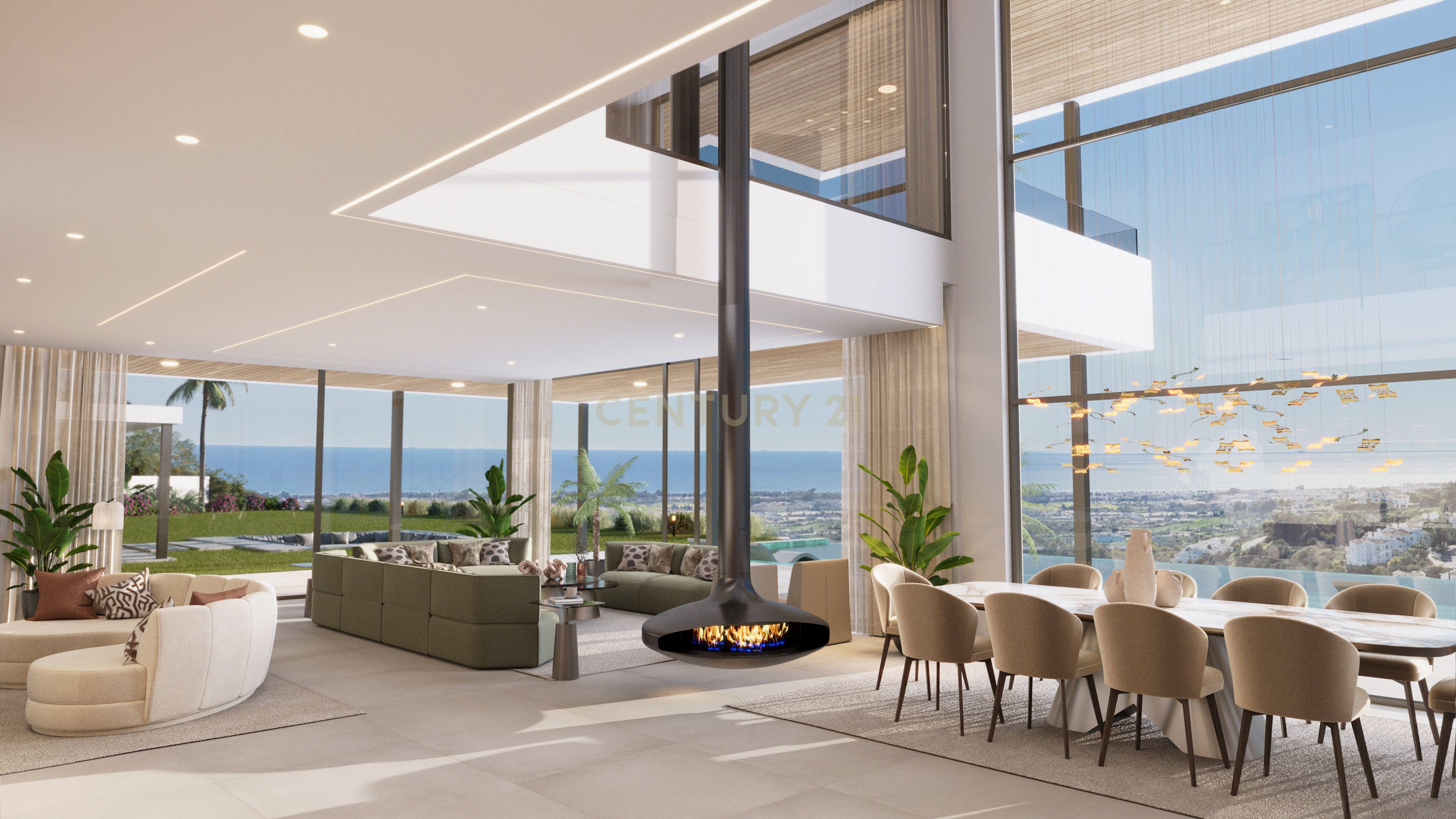Villa Tiffany: Um Santuário Contemporâneo com Vistas Panorâmicas em El Madroñal, Benahavís - Image 9