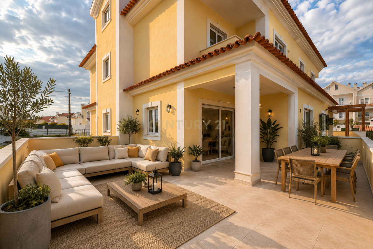 Fotografia 10 de Luxuosa Moradia em Construção na Charneca de Caparica, Almada