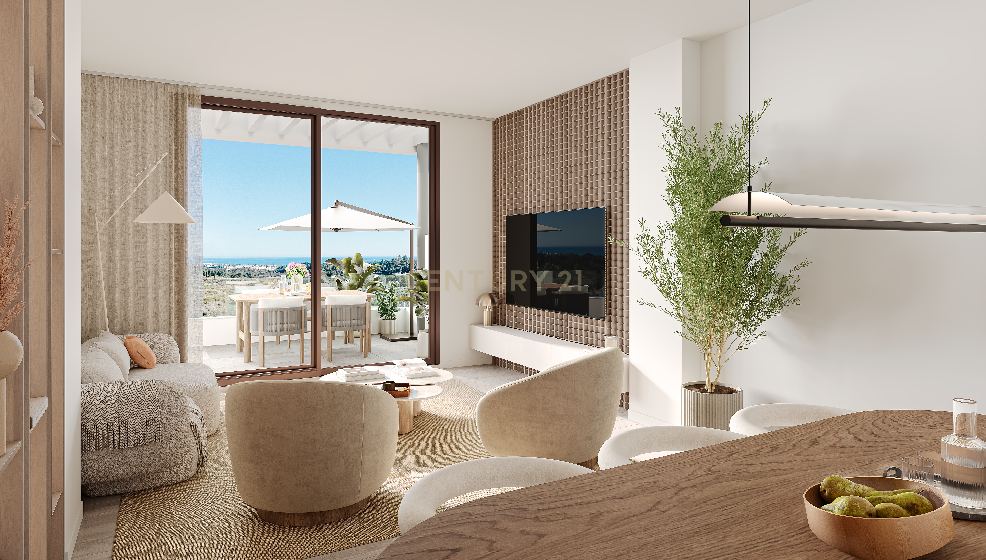 O seu futuro apartamento em MIJAS, onde o conforto e a natureza se combinam com vistas para o Mediterrâneo - Image 3