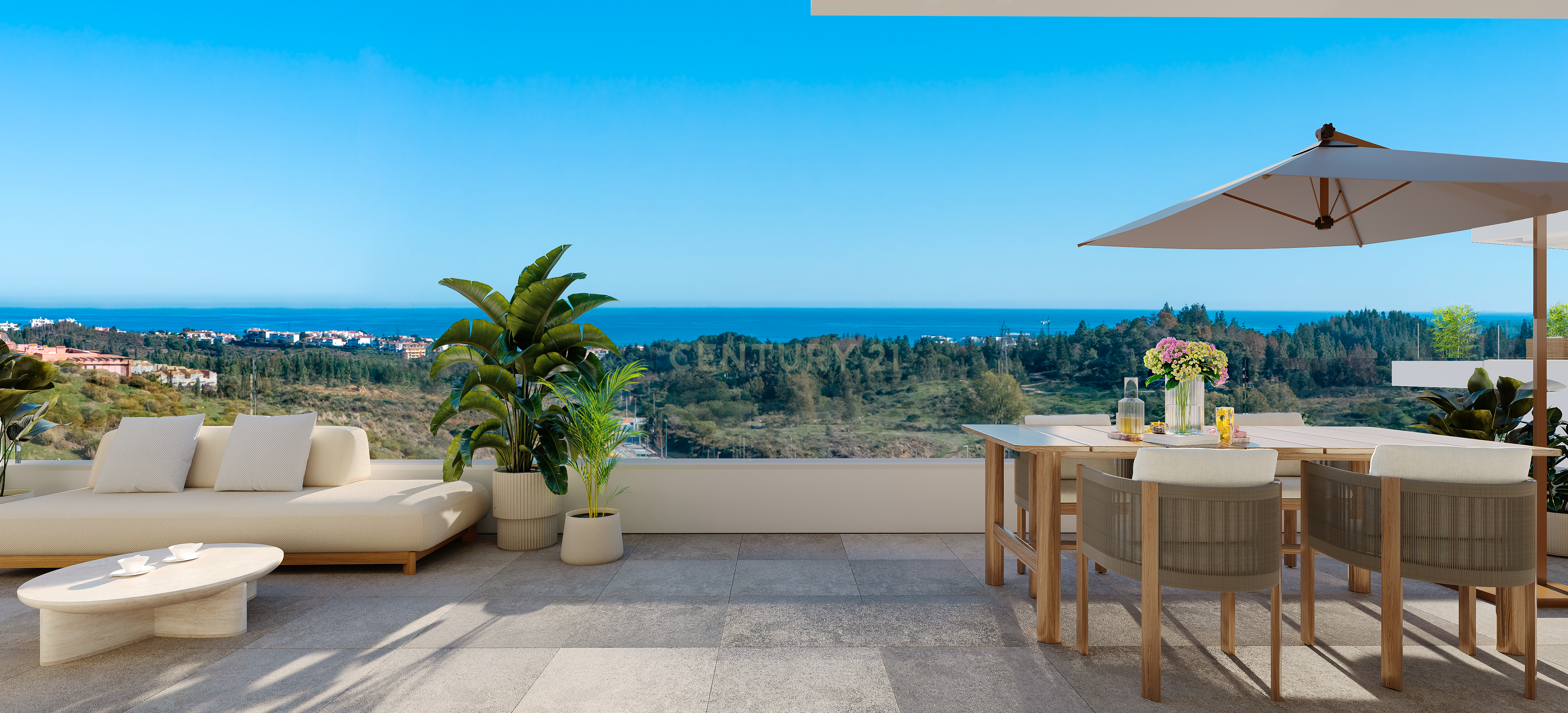 O seu futuro apartamento em MIJAS, onde o conforto e a natureza se combinam com vistas para o Mediterrâneo - Image 4