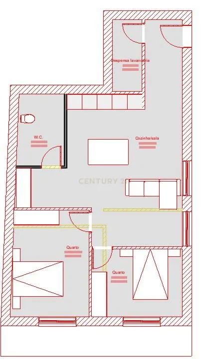 Apartamento T2 Centro do Marco, Marco de Canaveses - Image 9