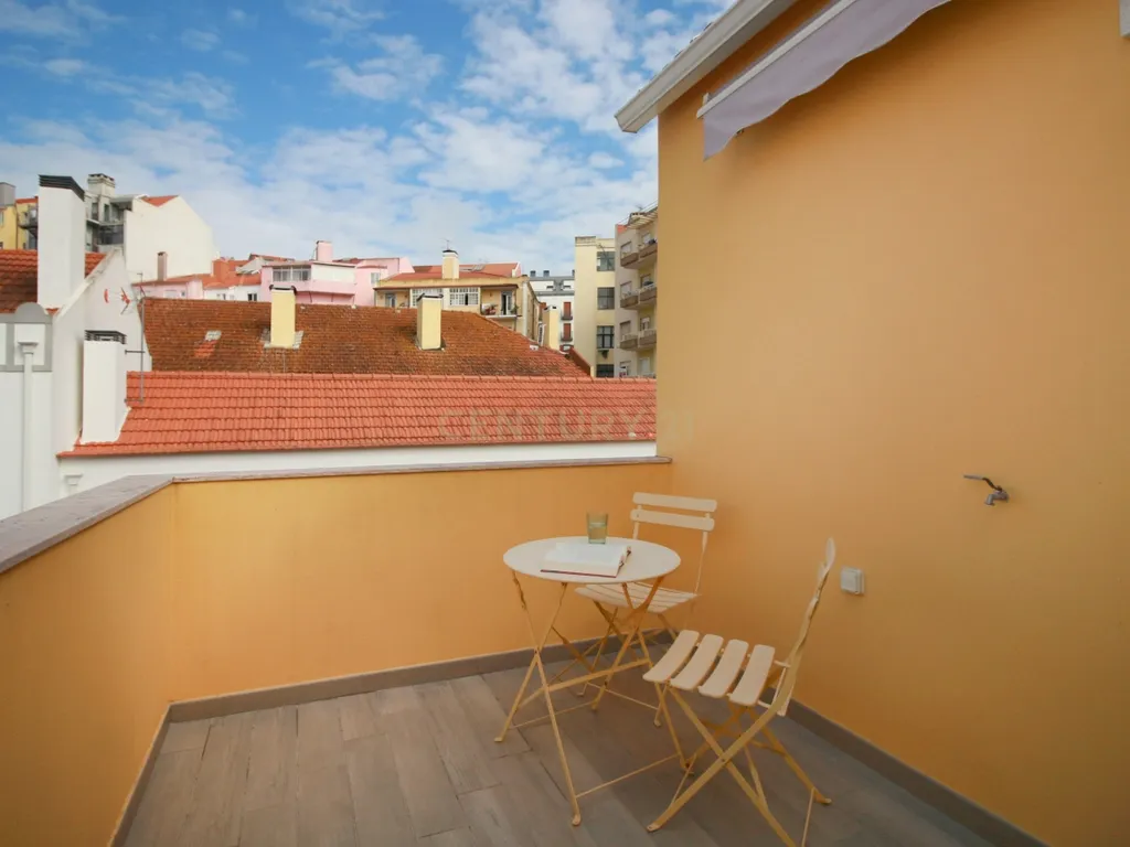 Estúdio acolhedor com terraço, em Alcântara - Image 1