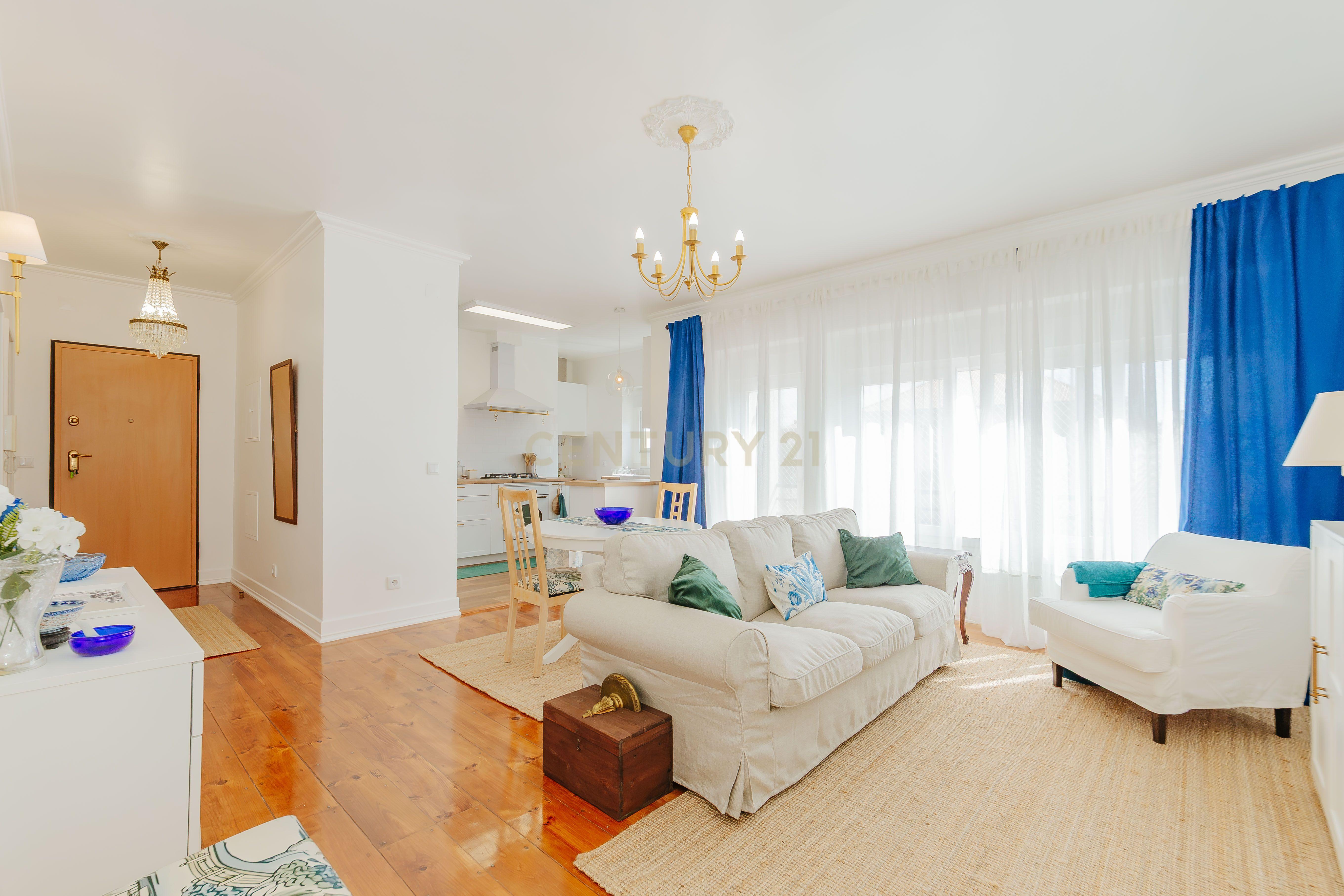 Fotografia 3 de Apartamento T3+1 para Arrendar na Av de Roma completamente Mobilado I Equipado e com utensílios