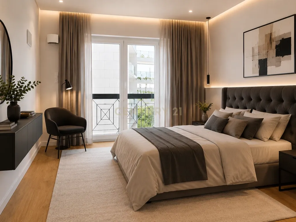 Apartamento T3 como novo centro de Cascais e com vista mar - Image 15