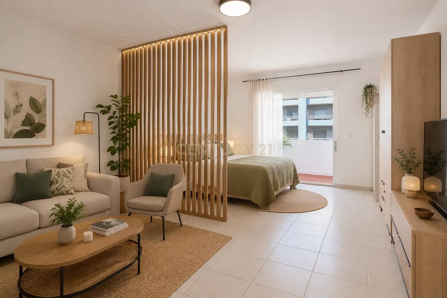 Fotografia 8 de Apartamento T0 com potencial de renovação perto da praia – excelente investimento em Quarteira