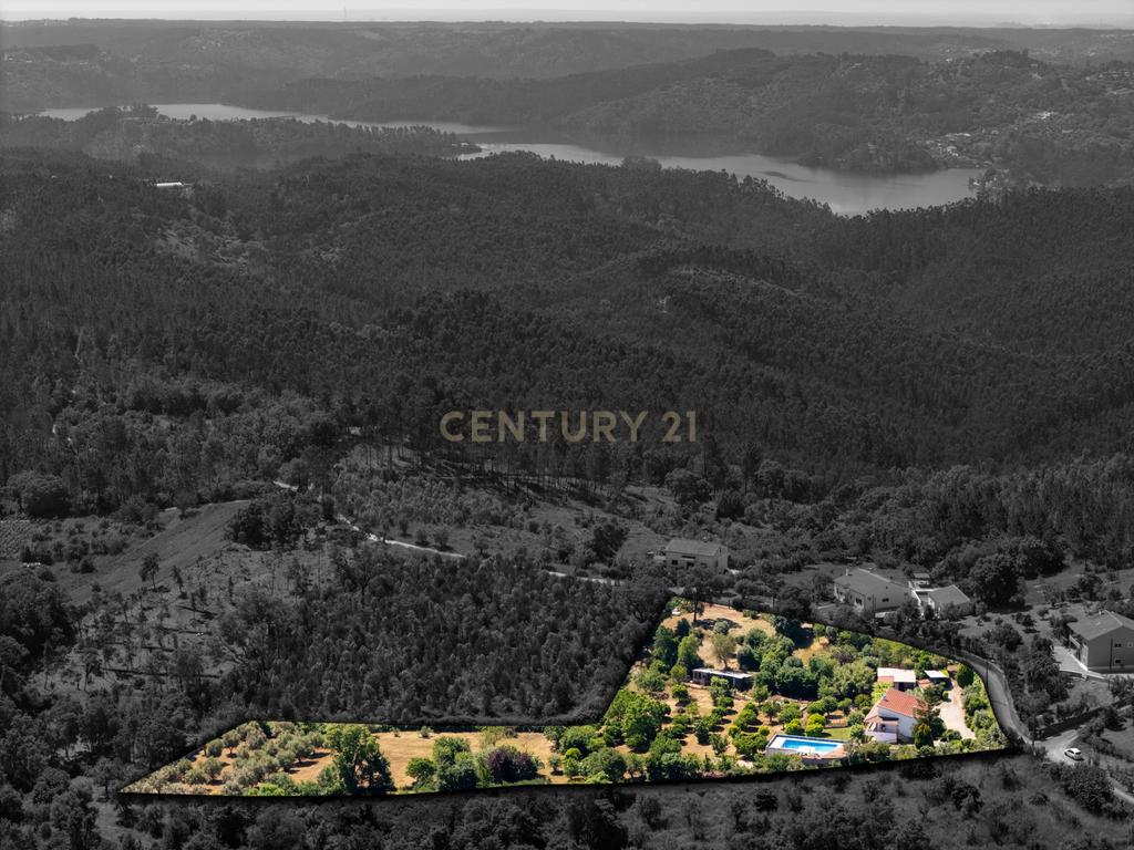 Quinta de 1ha vedada com piscina, jacuzzi, pomar e vista panorâmica em Olalhas, Tomar - Image 3