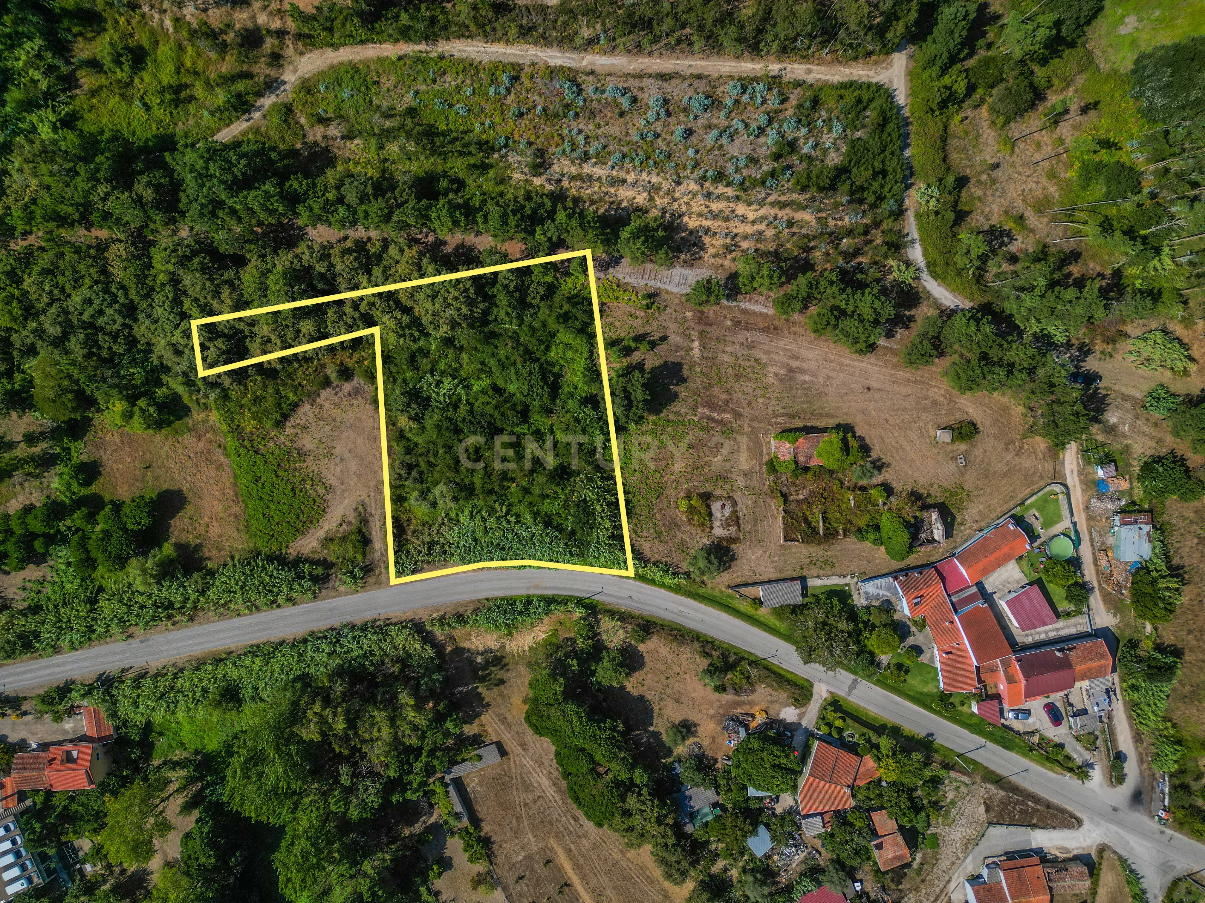 Conjunto de terrenos com cerca de 1.690 m² e potencial construtivo em Costeira, Alhadas – Figueira da Foz