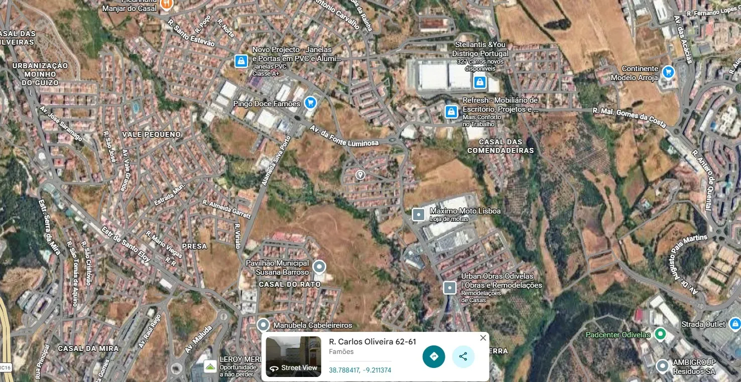 Fotografia 3 de TERRENO URBANO PONTINHA - FAMÕES