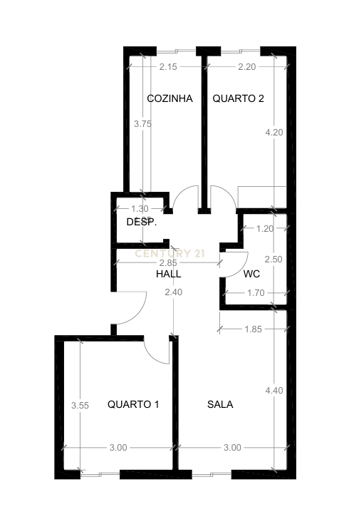 T2 Renovado em Belém, junto ao CCB, com Lareira e Ar Condicionado - Image 21