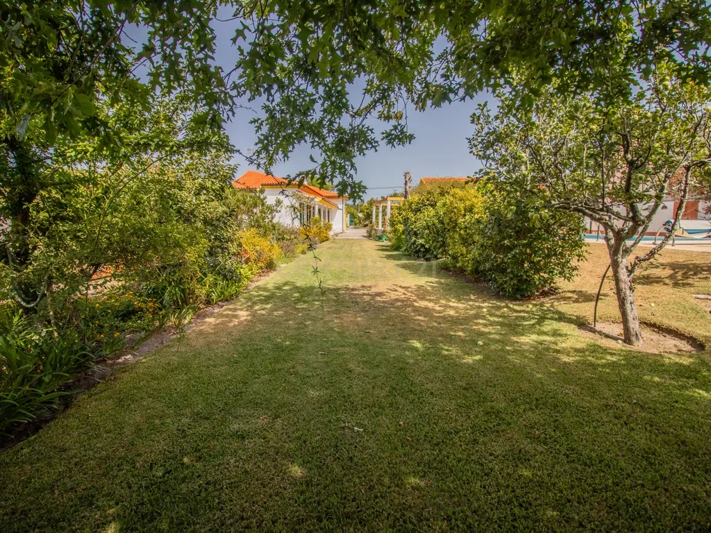 Moradia térrea T3+T0 com piscina, garagem e terreno com 2.257 m², no Ervedal, em Quiaios - Image 56