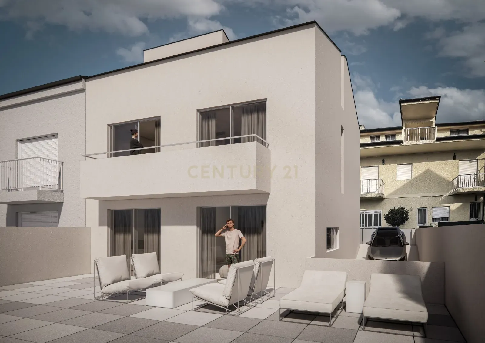 Fotografia 2 de Terreno à venda em Matosinhos com projeto aprovado!