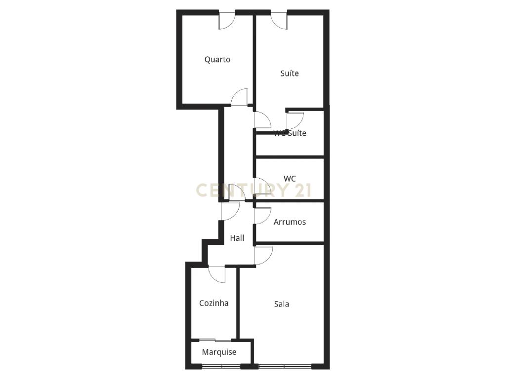 Apartamento T2+1 com terraço, Matosinhos - Image 25