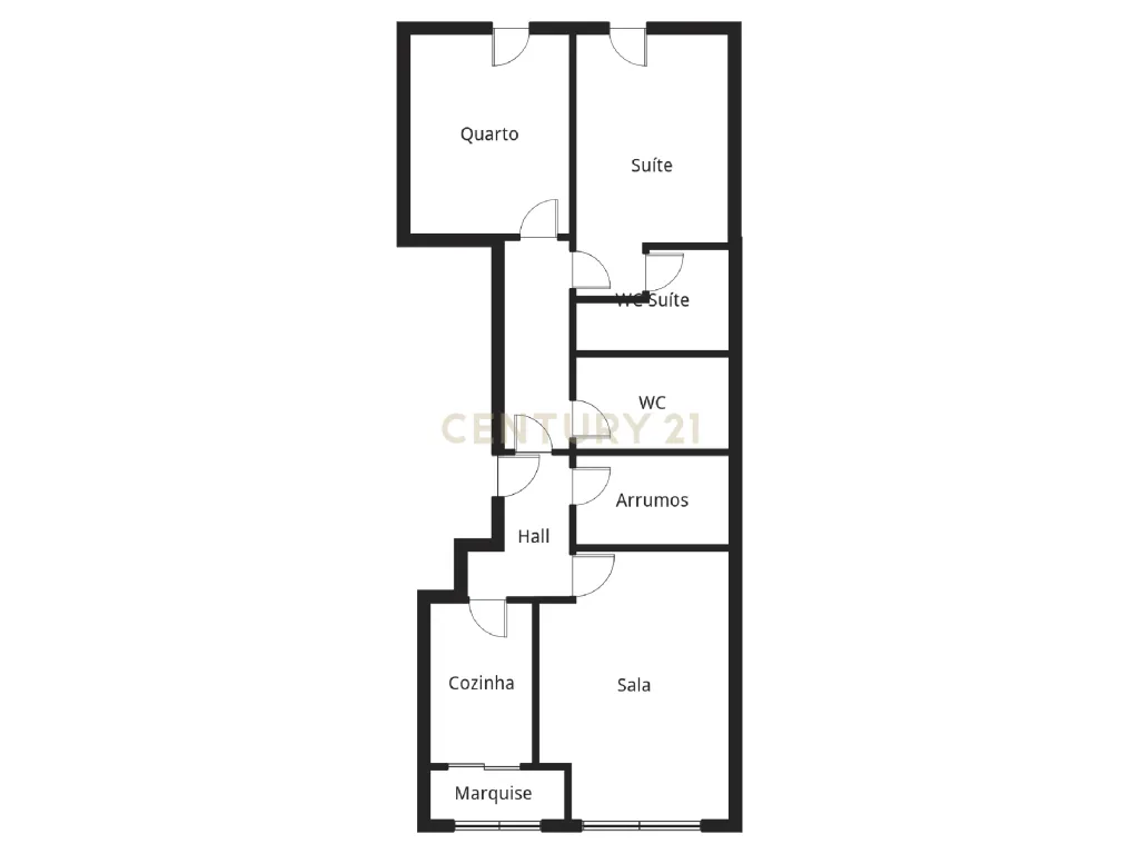 Apartamento T2+1 com terraço, Matosinhos - Image 25