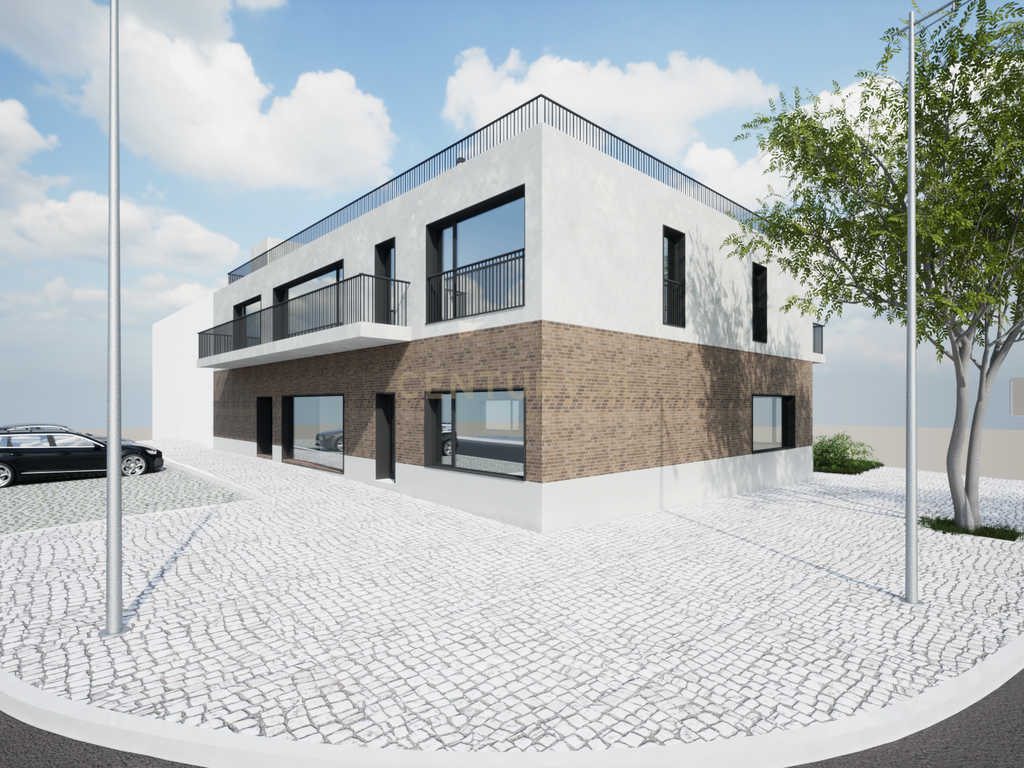 Lote de terreno para construção de Moradia, Apartamentos e Loja ou apenas Apartamentos - em Aires, Palmela - Image 1