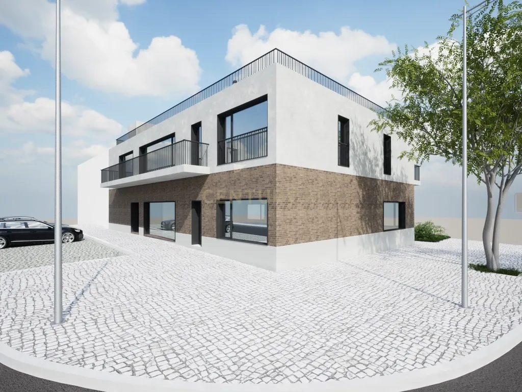 Lote de terreno para construção de Moradia, Apartamentos e Loja ou apenas Apartamentos - em Aires, Palmela - Image 1