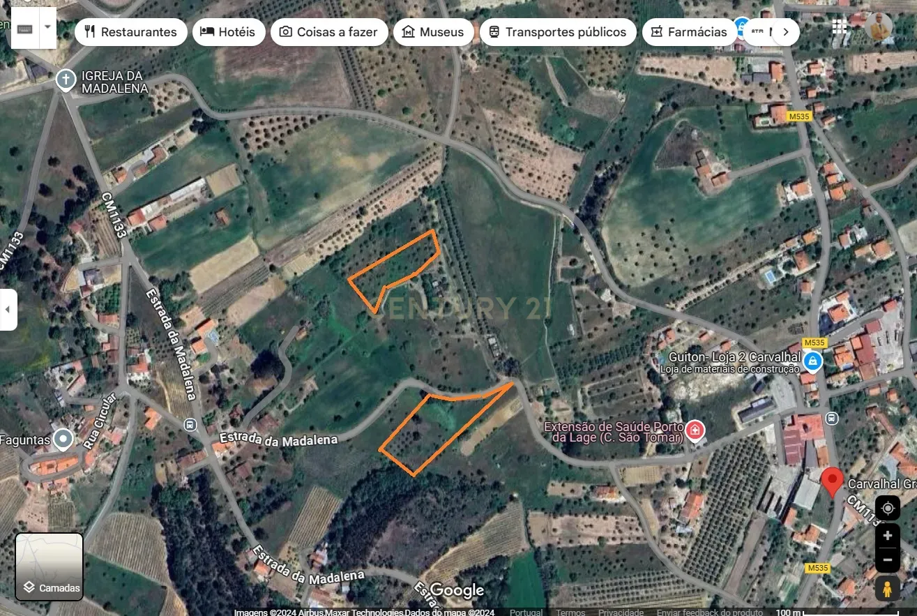 2 Terrenos Rústicos c/poço de água próximo da Cidade de Tomar - Image 1