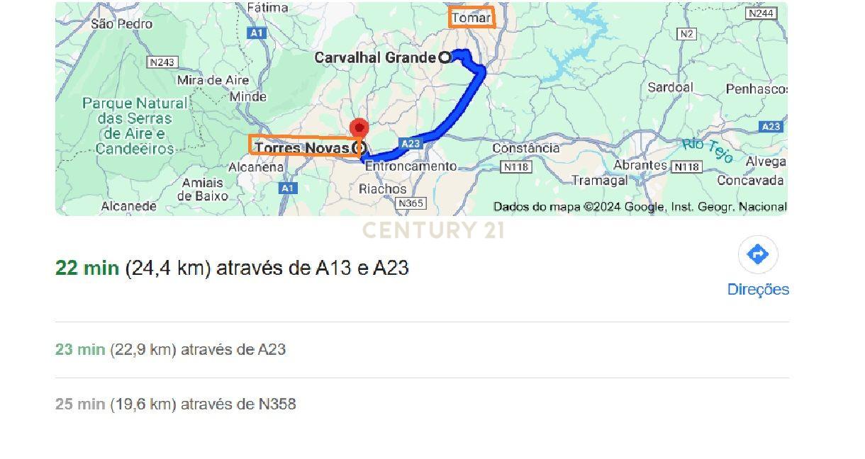2 Terrenos Rústicos c/poço de água próximo da Cidade de Tomar - Image 2
