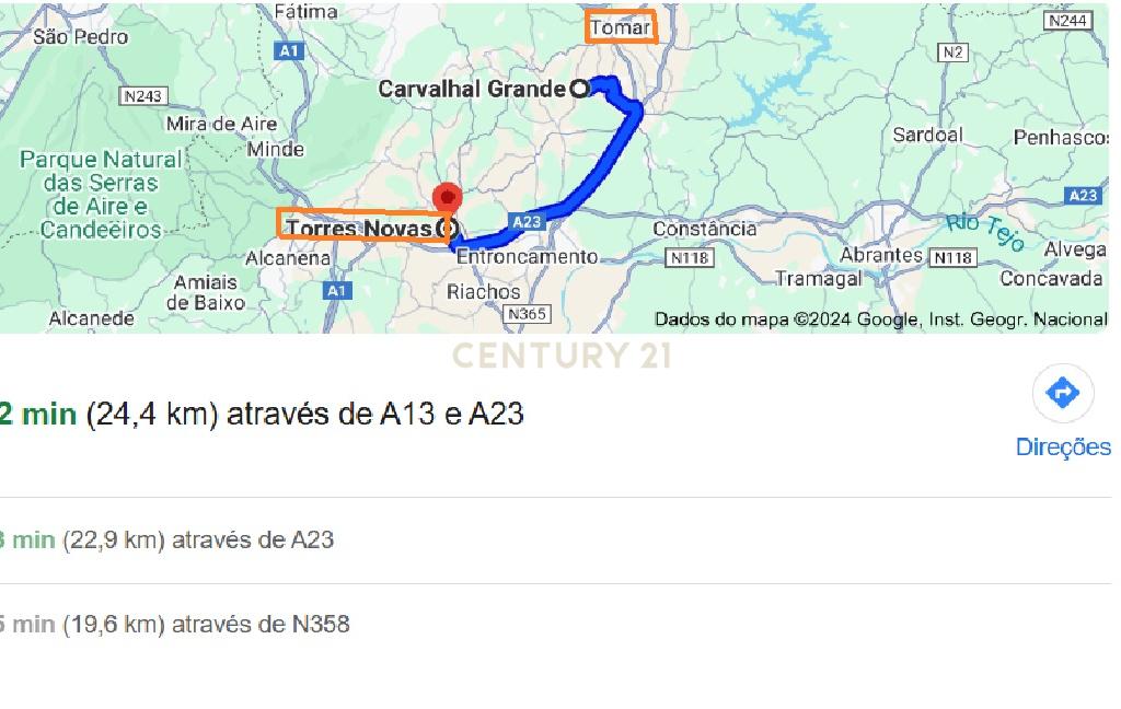 2 Terrenos Rústicos c/poço de água próximo da Cidade de Tomar - Image 2