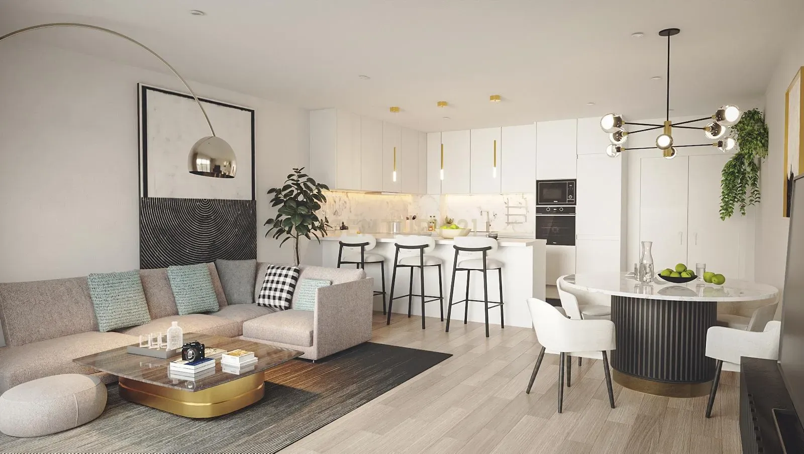 Fotografia 2 de Apartamento T3 Novo com Terraço de 85 m² | Junto ao Palácio Nacional de Mafra