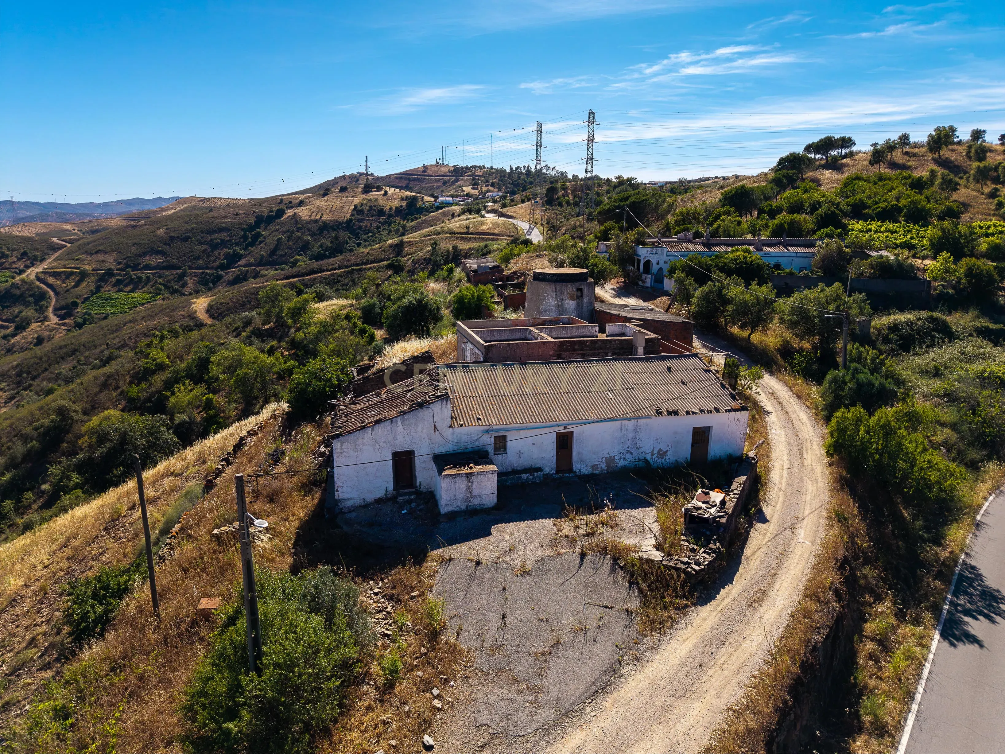 Fotografia 8 de Terreno Misto com Projeto de Turismo Rural e Vista Panorâmica de Mar e Serra – Santa Catarina da Fonte do Bispo, Tavira