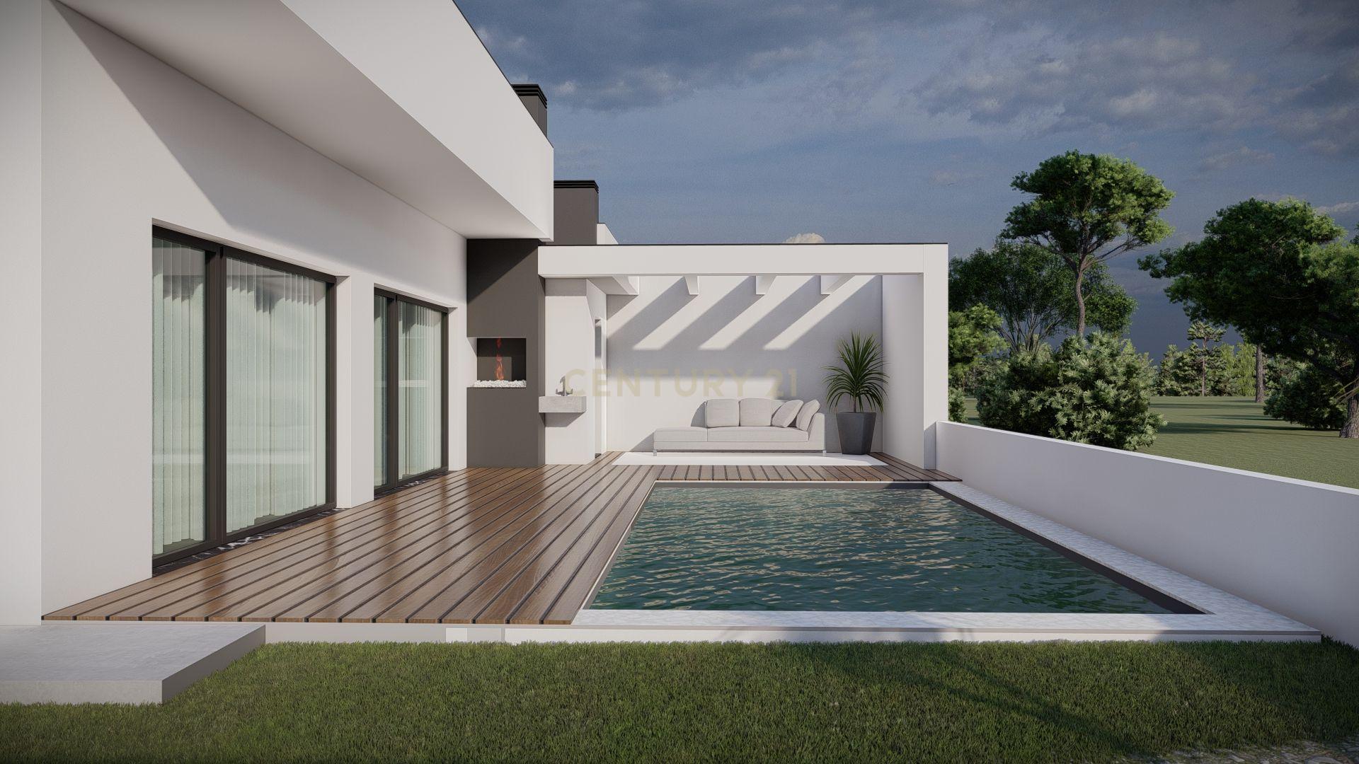 Moradia térrea isolada T3 em Construção com Piscina e Churrasqueira – Fernão Ferro - Image 5