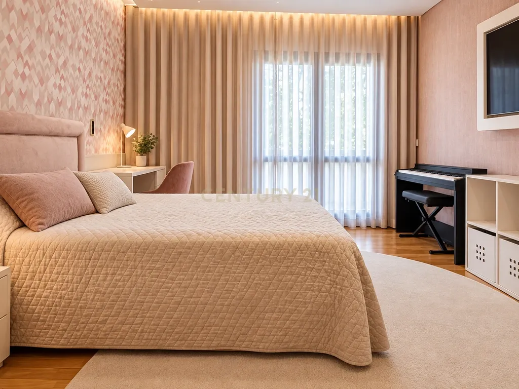 T4 com Piscina | Condomínio Privado PRATAGI | Segurança 24H | Alverca - Image 35