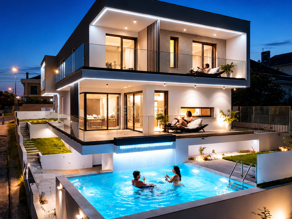 Moradia T5 com Piscina e Domótica - Nova Construção na Charneca da Caparica - Image 1