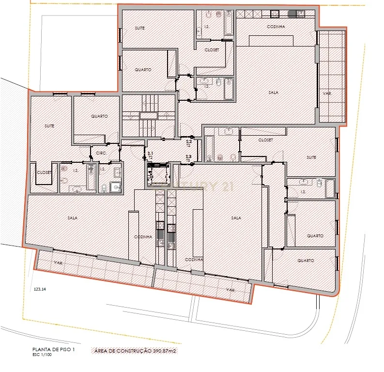 Terreno com projecto de arquitectura aprovada – 10 frações – junto ao Metro e à CP da AMADORA - Image 11