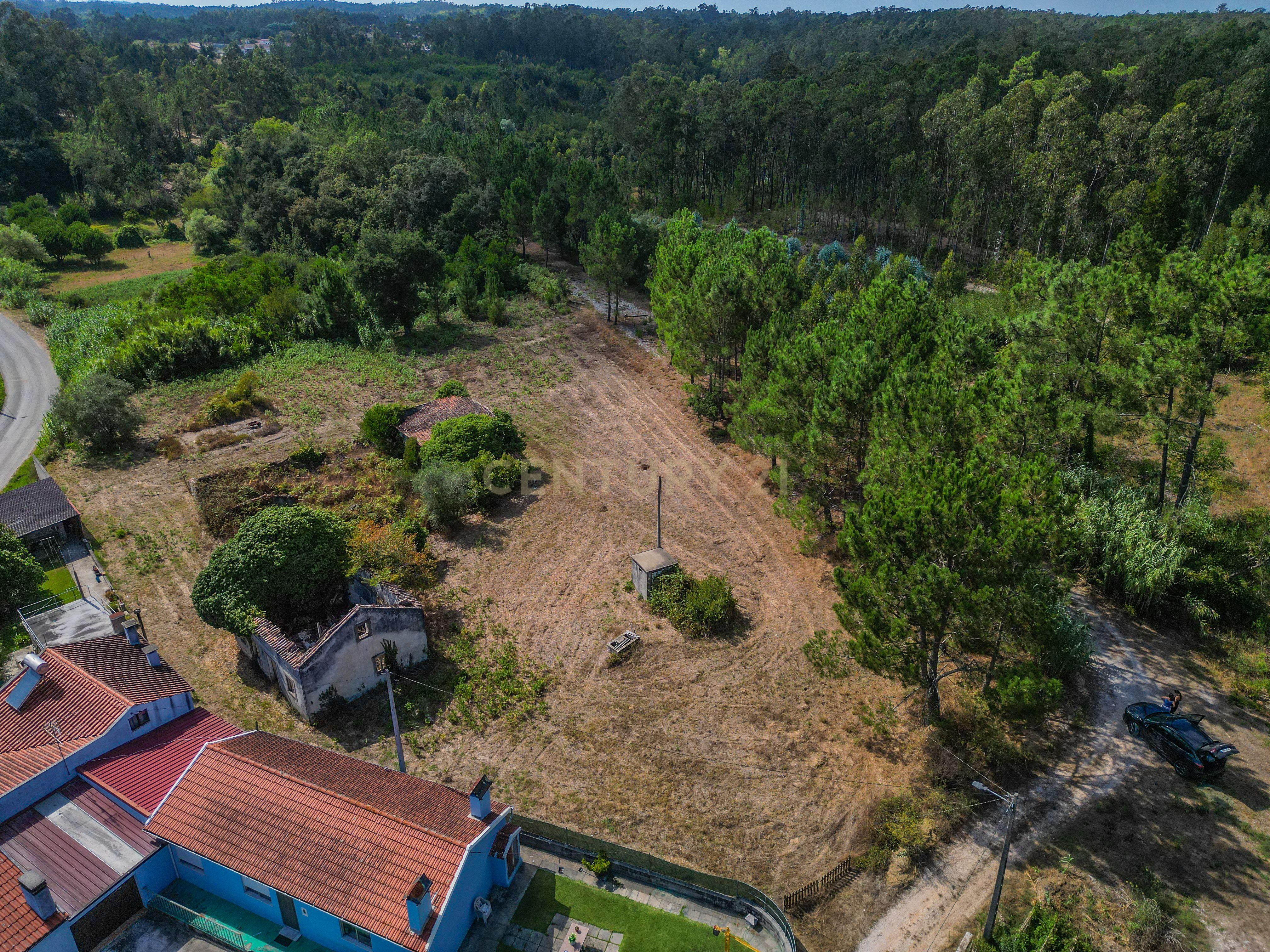 Fotografia 2 de Propriedade com duas casas para reabilitar, terreno e poço na Costeira – Figueira da Foz