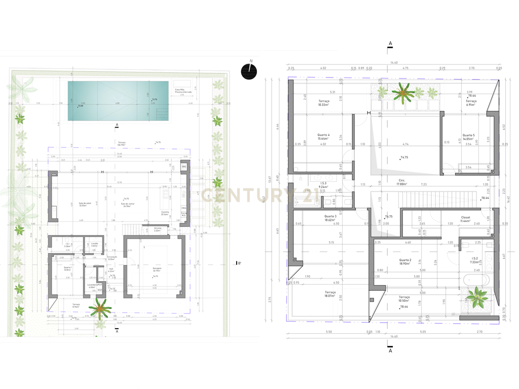 Moradia T5 contemporânea em construção avançada com piscina | Álamos, Guia – Albufeira - Image 43