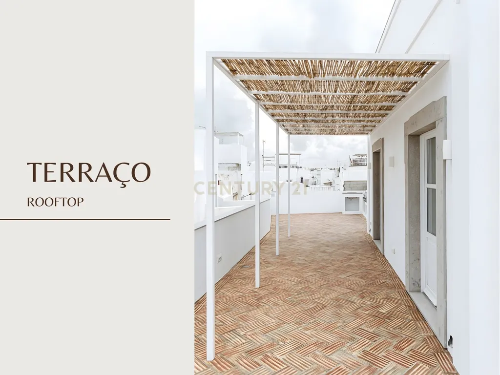 Ruína com projeto de arquitetura de renovação para moradia com piscina em Olhão - Image 4