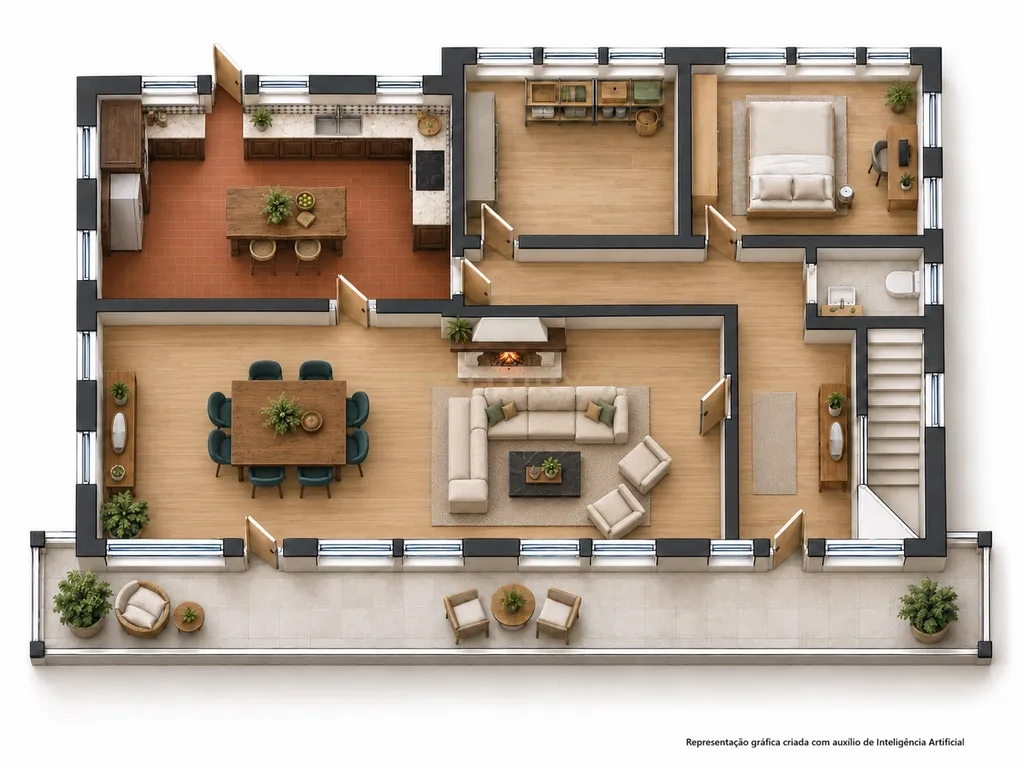 Moradia Isolada T6 com Vista Mar e Amplo Espaço Exterior – Sesimbra - Image 18