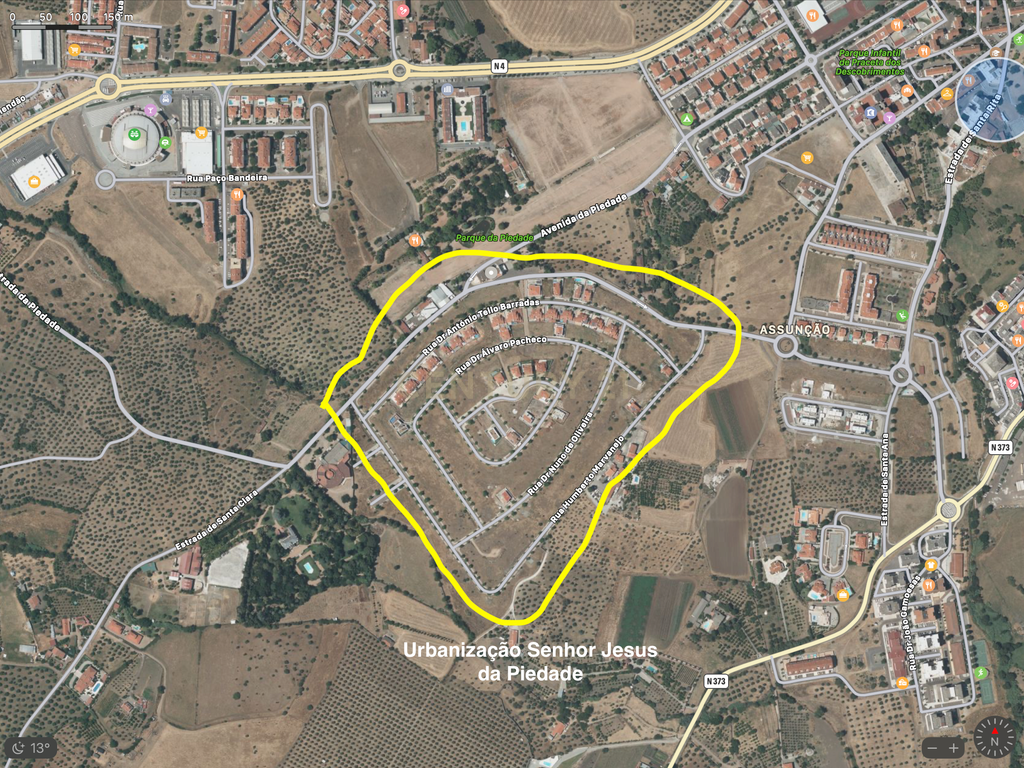 Lote 392m2 para construção de moradia isolada em zona nobre da cidade de Elvas - Image 4