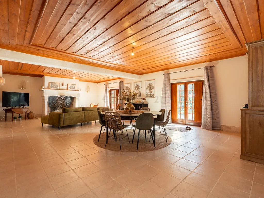Fabulosa Quinta com lote de terreno de 22.381 m2, onde se encontra inserida uma moradia composta por dois pisos, com uma área bruta de 623 m2, uma área útil de 304 m2 e uma área bruta dependente de 319 m2, localizada em Santo Isidro de Pegões, na zona de Pegões, a pouca distância das belas praias de Setúbal. - Image 10