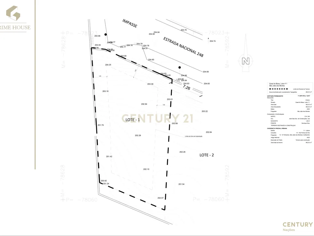 4 lotes de terrenos com projeto aprovado para moradia 4 moradias T5 de linhas contemporâneas - Image 13