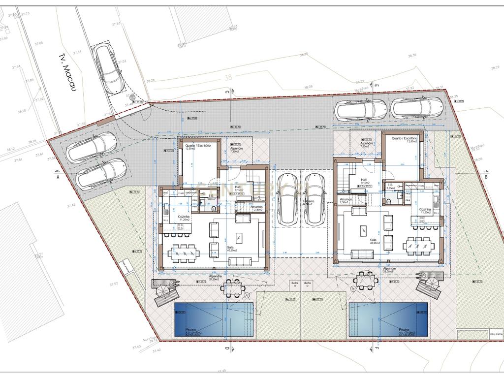 Terreno no Alto da Parede-Cascais, 765m2, com projeto aprovado para 2 moradias - Image 7