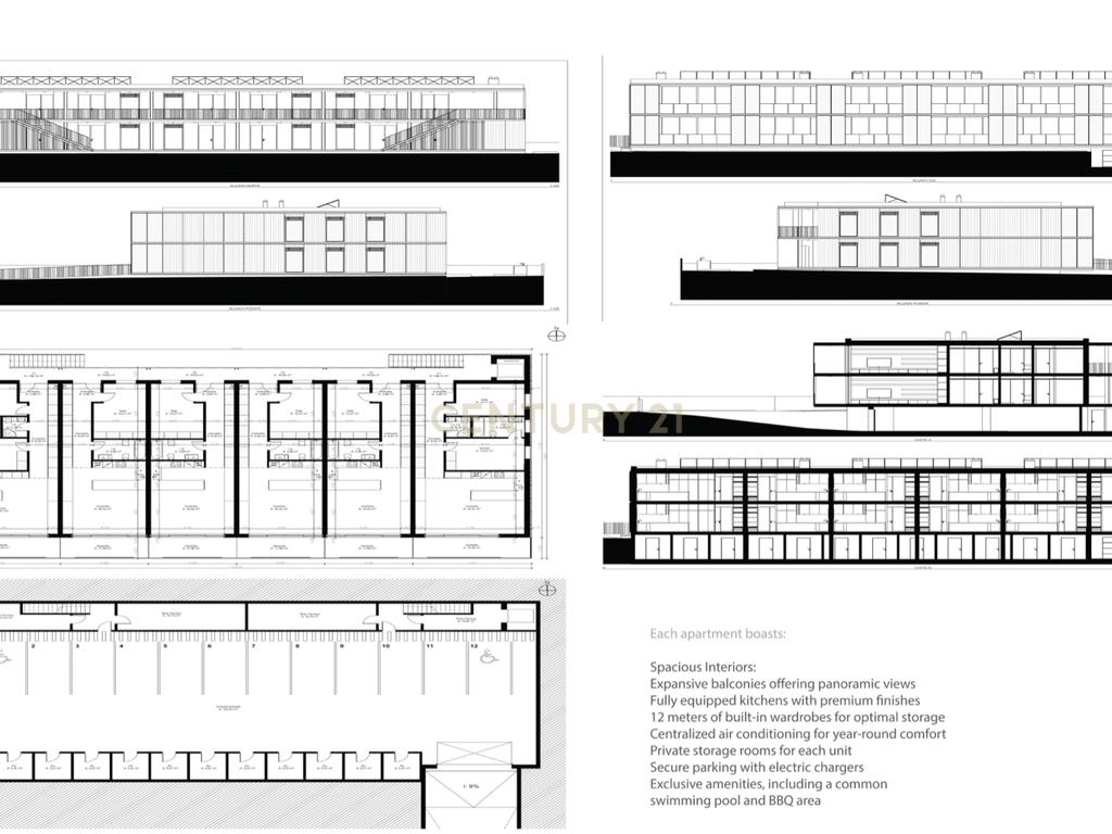 Terreno com projeto aprovado para Empreendimento de 12 apartamentos em Montenegro, Faro, Algarve. - Image 12