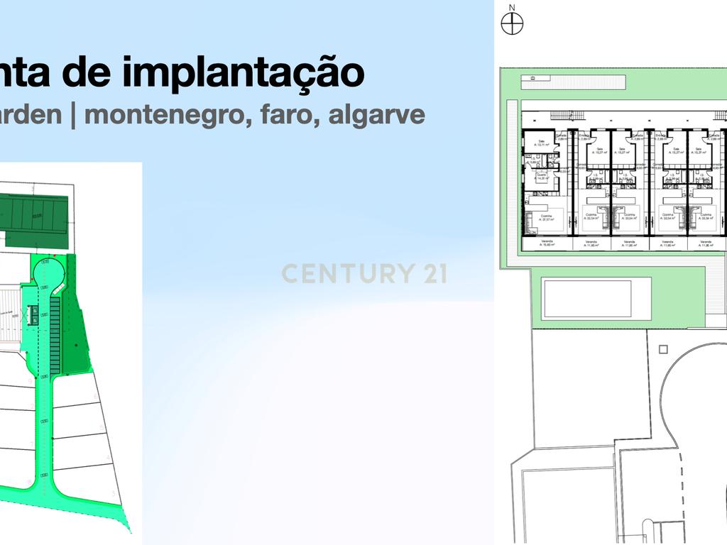 Terreno com projeto aprovado para Empreendimento de 12 apartamentos em Montenegro, Faro, Algarve. - Image 5