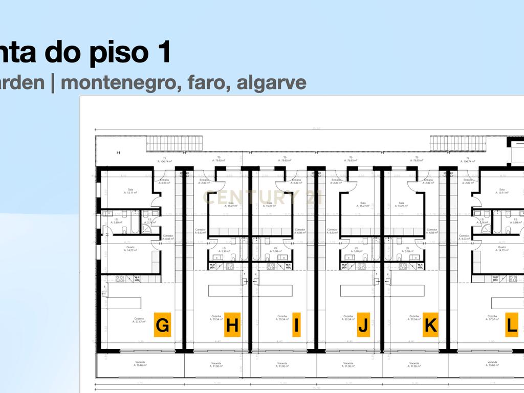 Terreno com projeto aprovado para Empreendimento de 12 apartamentos em Montenegro, Faro, Algarve. - Image 7