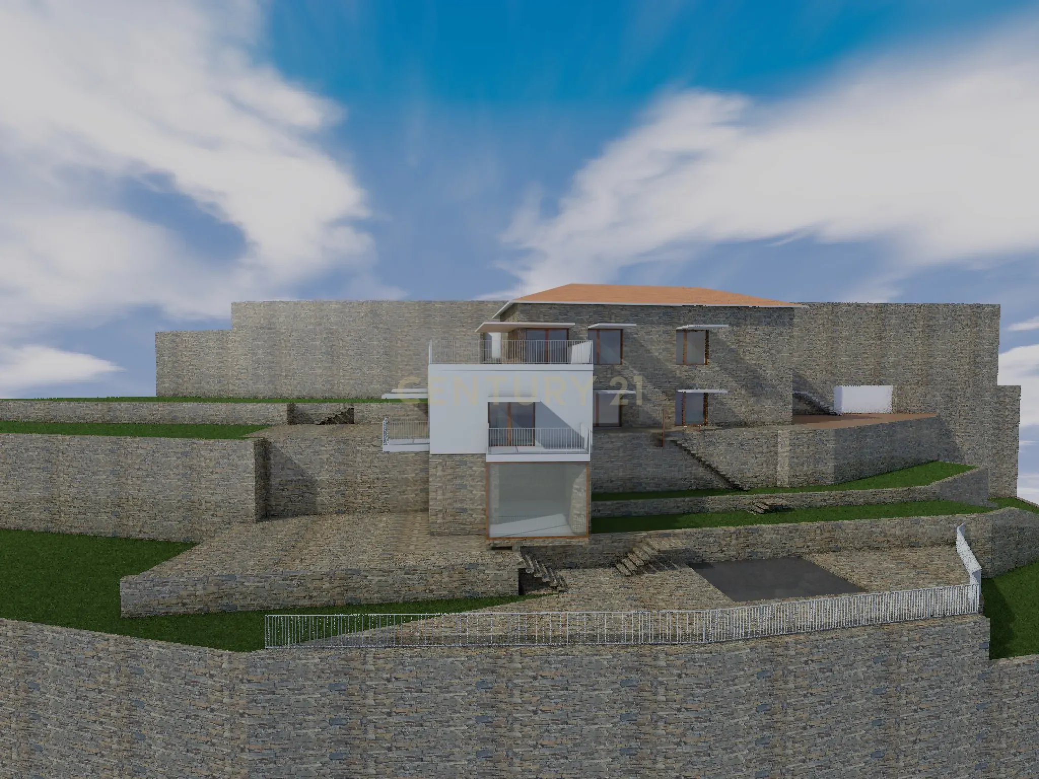 Terreno em Valdigem, com uma área total de 3.350m², oferece vistas panorâmicas sobre o Rio Douro. Tem licença para a construção de uma casa com seis quartos (T6), além de uma vasta área de terreno com vinhas antigas de categoria A. - Image 46