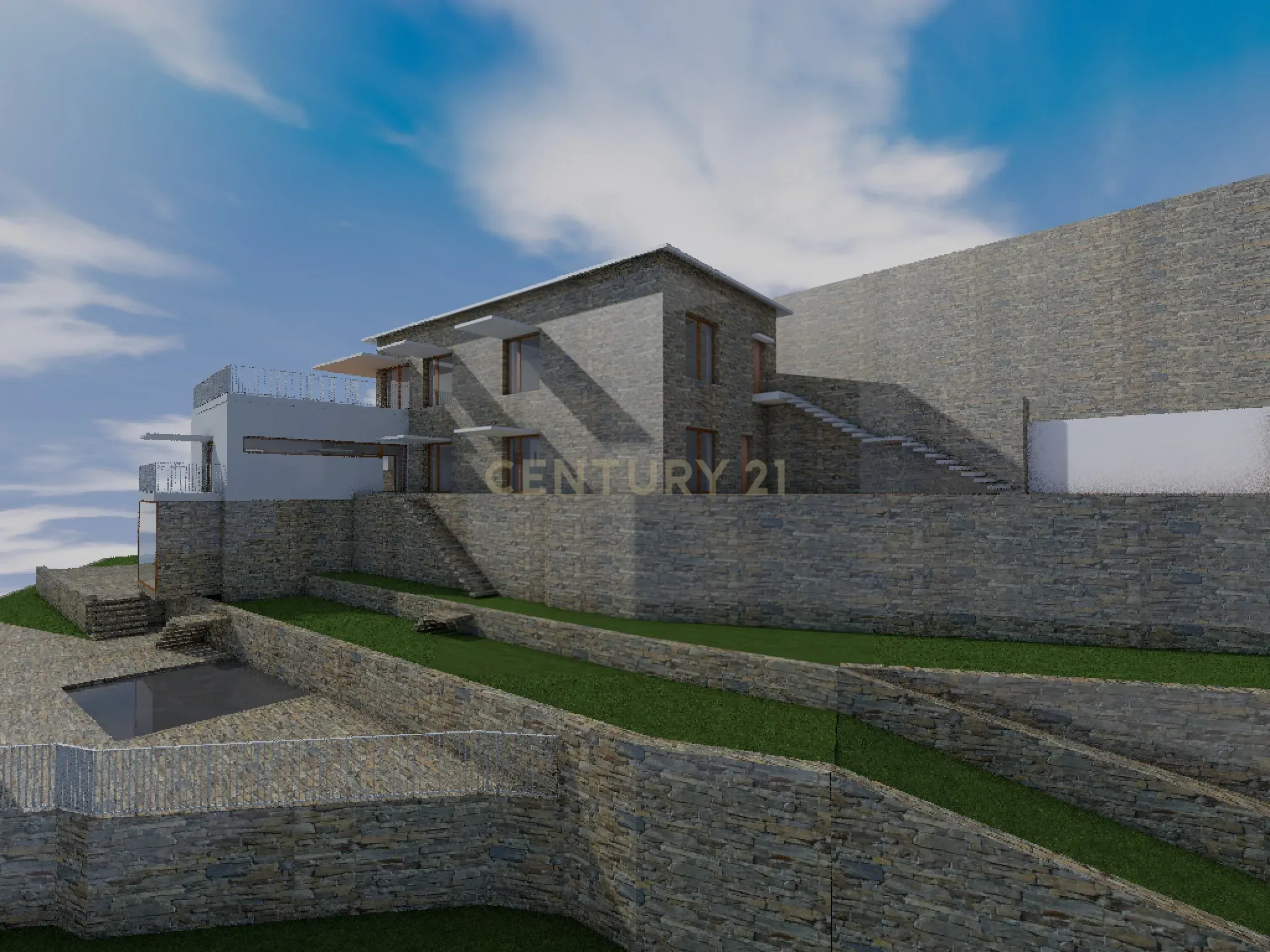 Terreno em Valdigem, com uma área total de 3.350m², oferece vistas panorâmicas sobre o Rio Douro. Tem licença para a construção de uma casa com seis quartos (T6), além de uma vasta área de terreno com vinhas antigas de categoria A. - Image 45
