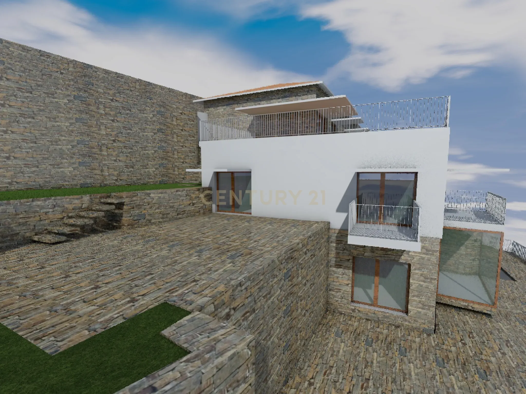 Terreno em Valdigem, com uma área total de 3.350m², oferece vistas panorâmicas sobre o Rio Douro. Tem licença para a construção de uma casa com seis quartos (T6), além de uma vasta área de terreno com vinhas antigas de categoria A. - Image 48
