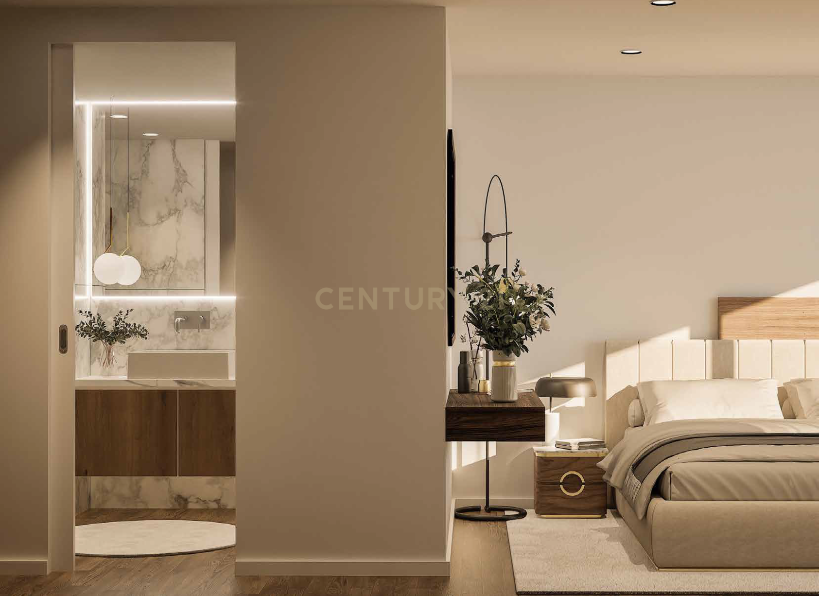 Apartamento T3 com terraço e jardim, em condomínio com piscina - Image 4