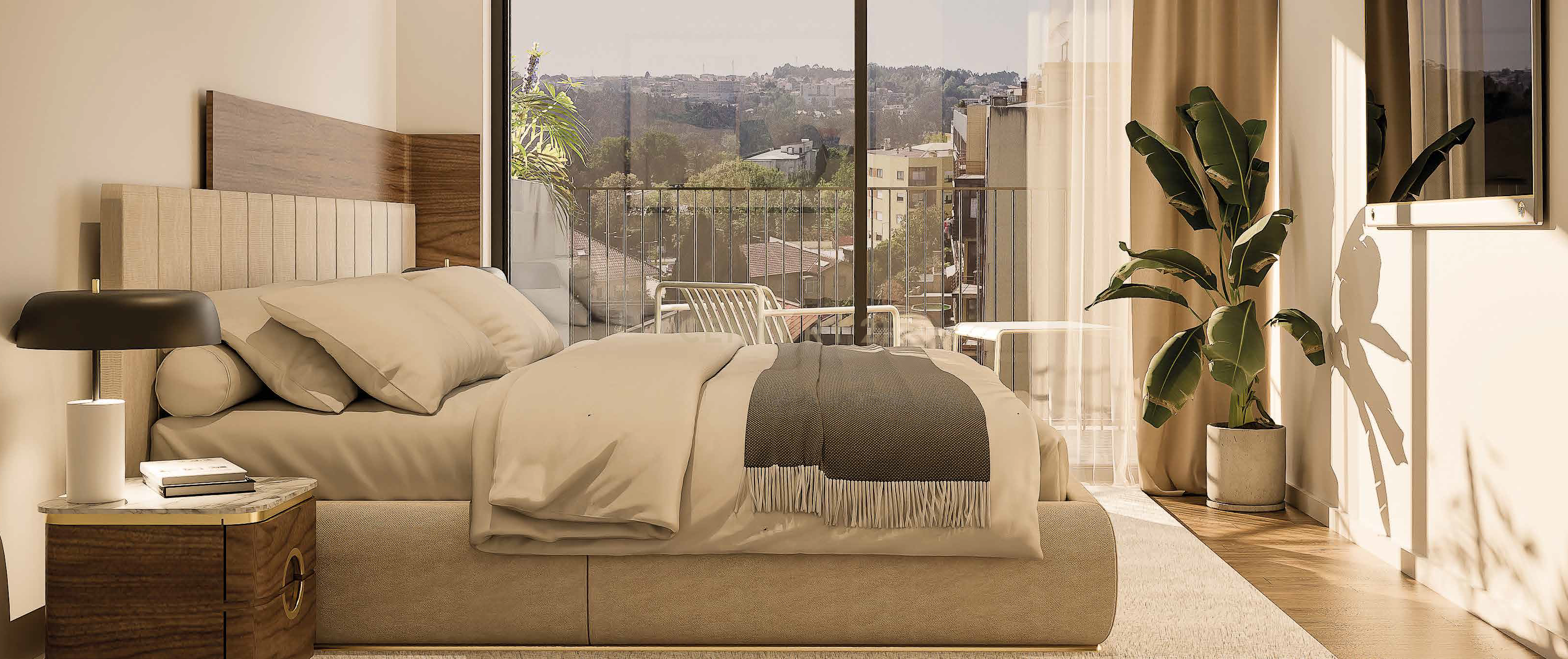 Apartamento T3 com terraço e jardim, em condomínio com piscina - Image 2