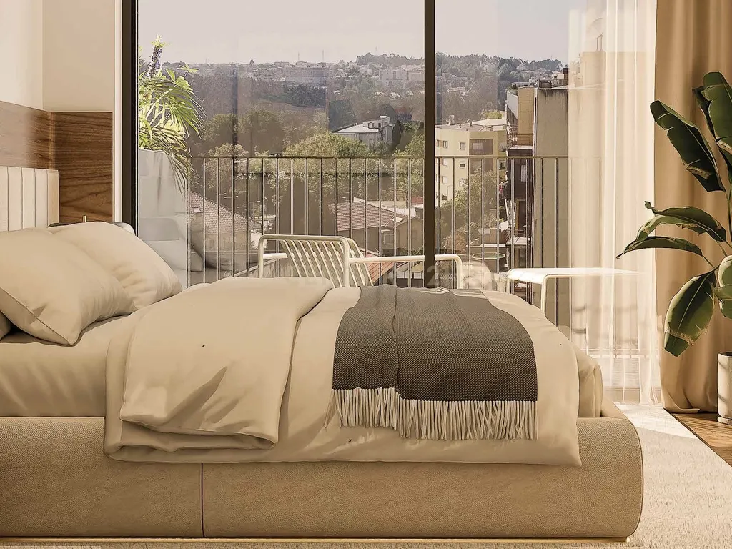 Apartamento T3 com terraço, em condomínio com piscina e jardim - Image 2