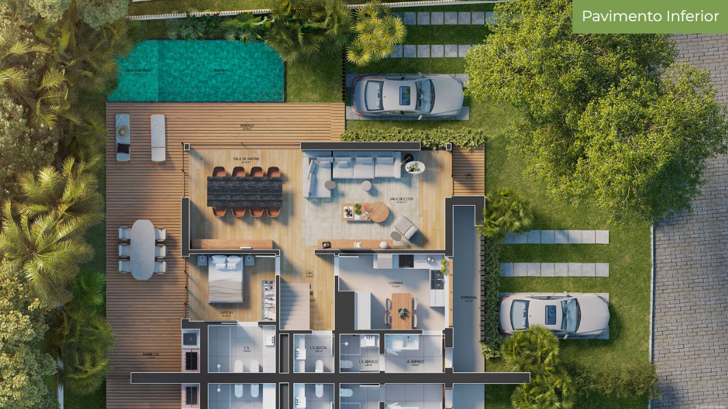 Moradia T4, com piscina, jardim, garagem privada em condomínio fechado em Cascais - Image 35