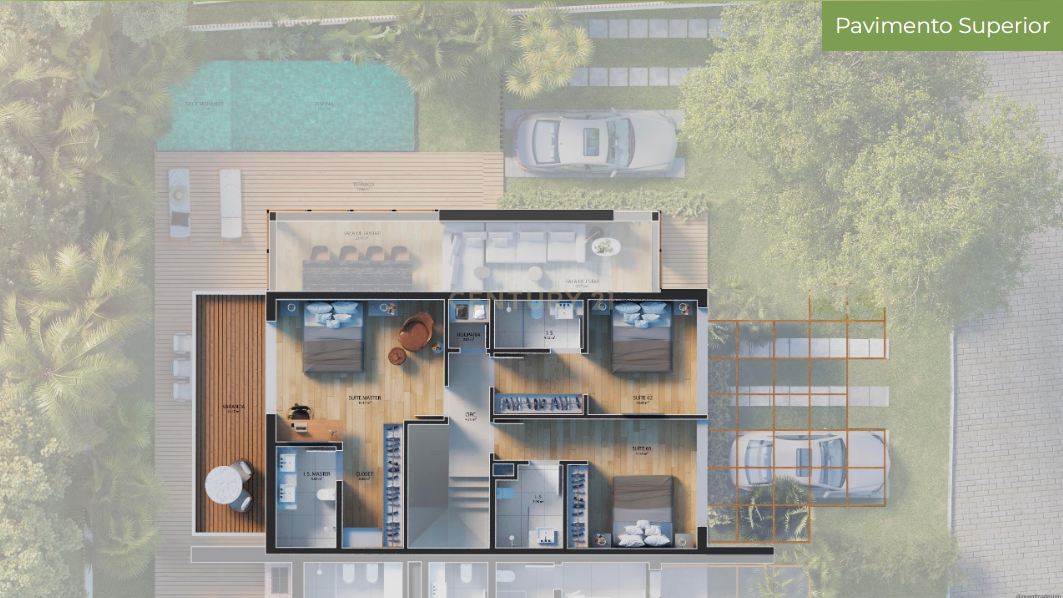 Moradia T4, com piscina, jardim, garagem privada em condomínio fechado em Cascais - Image 36