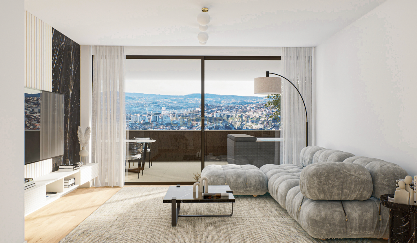 Apartamento T2 Poente - Empreendimento Douro Nobilis I - Ultimo Piso - Image 2