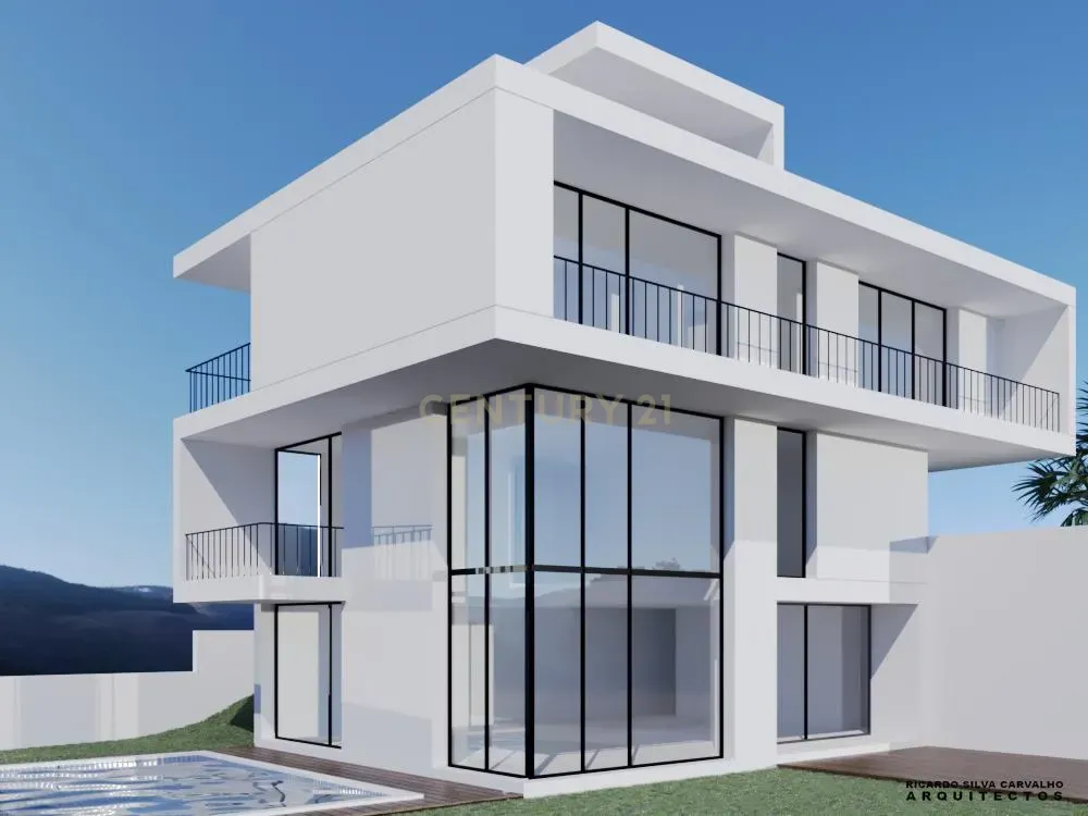Moradia T5 nova de estilo contemporâneo em Santa Iria de Azóia com vista rio, piscina e elevador! - Image 1